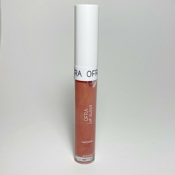 OFRA COSMETICS NATURAL LIP GLOSS SHEER PEACH SHADE - Picture 1 of 3